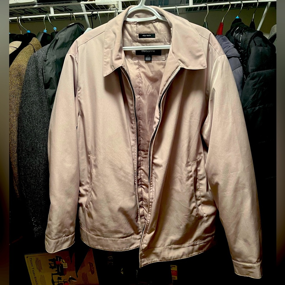 Semi-puff Tan Claiborne Jacket
